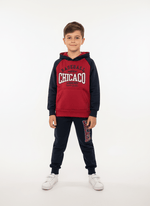Tuta Chicago felpata - Piccole Canaglie - PC24223