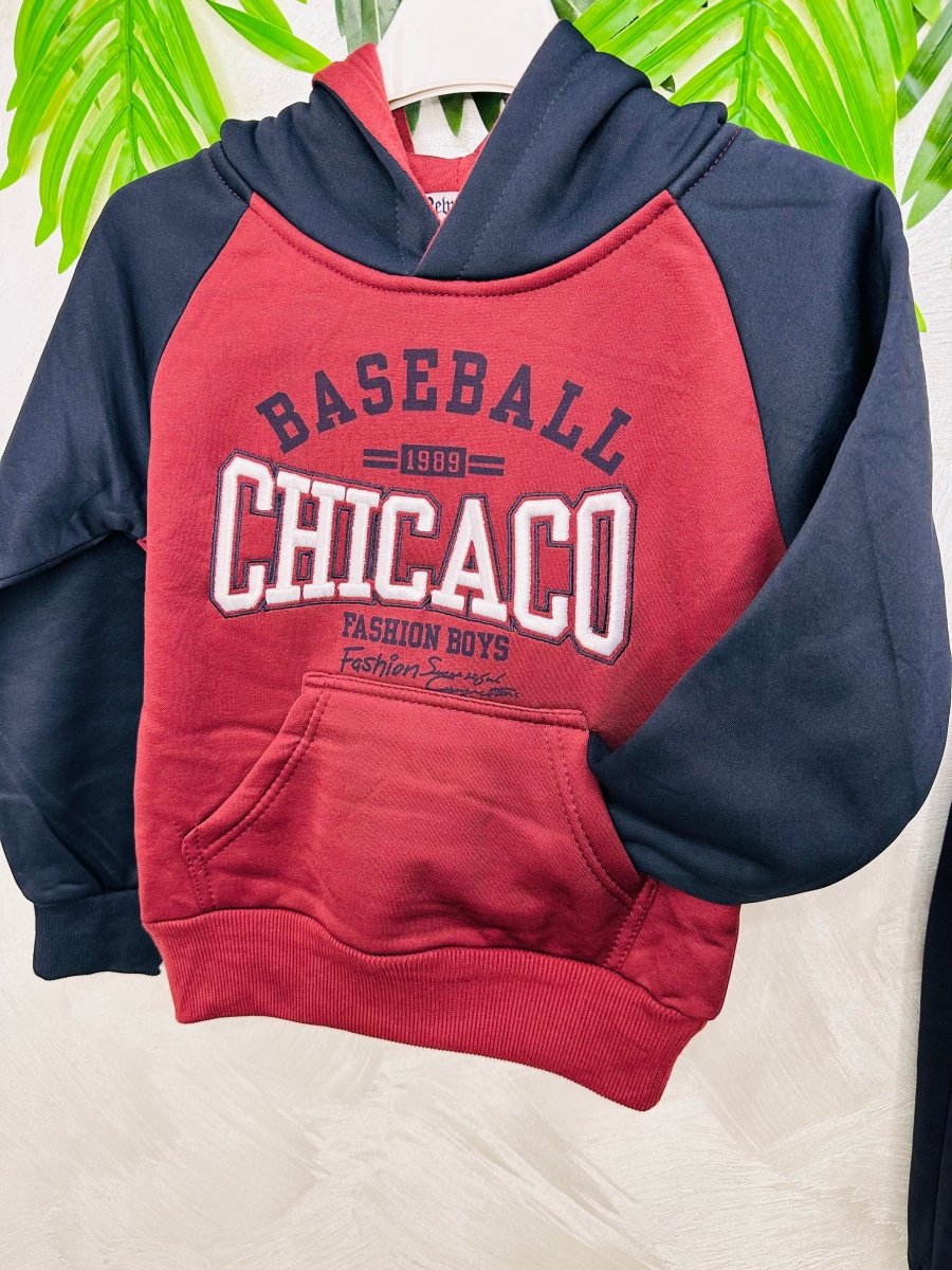Tuta Chicago felpata - Piccole Canaglie - PC24223