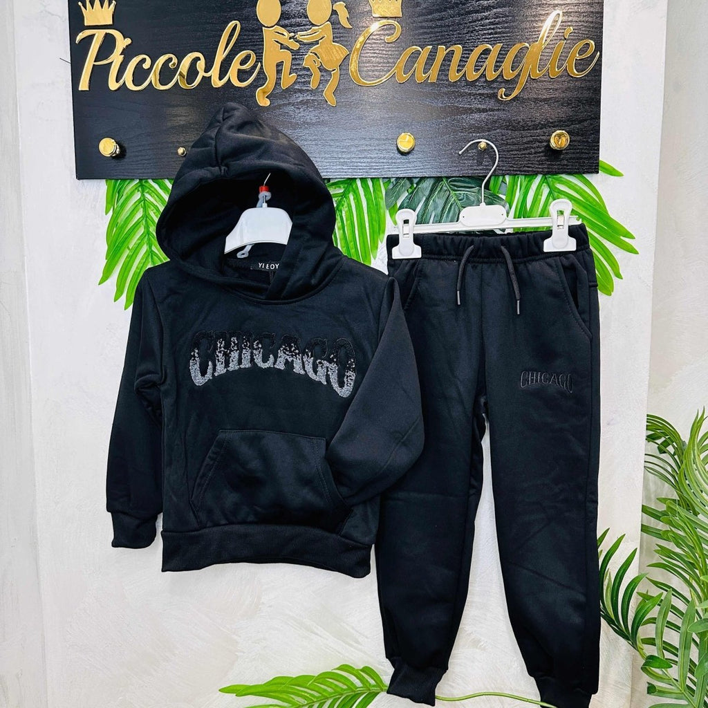 Tuta Chicago Nera - Piccole Canaglie - PC21507