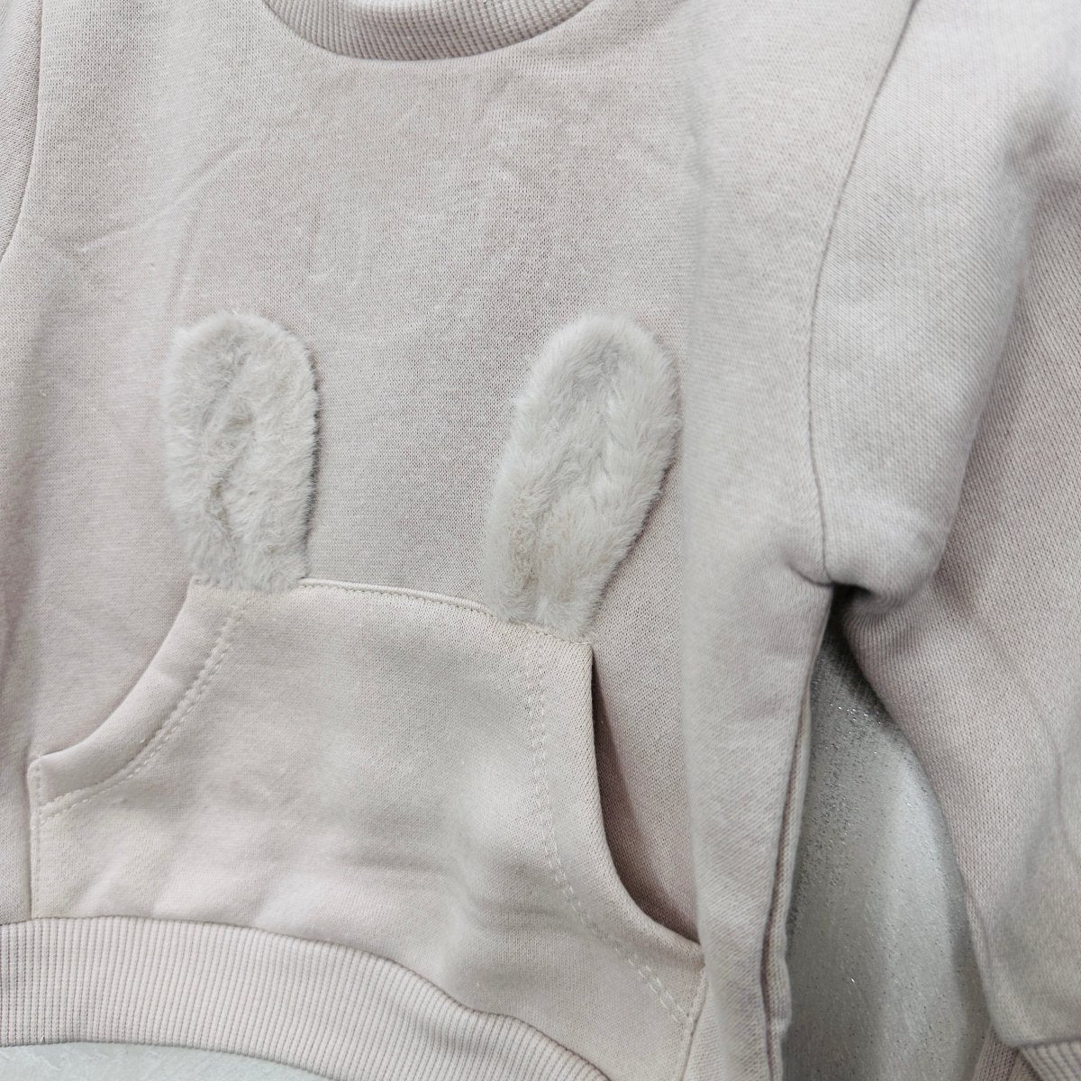 Tuta Coniglio Begie Felpata - Piccole Canaglie - PC22631