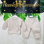 Tuta Coniglio Begie Felpata - Piccole Canaglie - PC22631