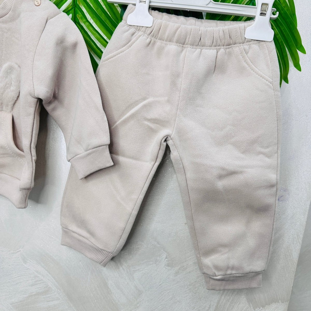 Tuta Coniglio Begie Felpata - Piccole Canaglie - PC22631