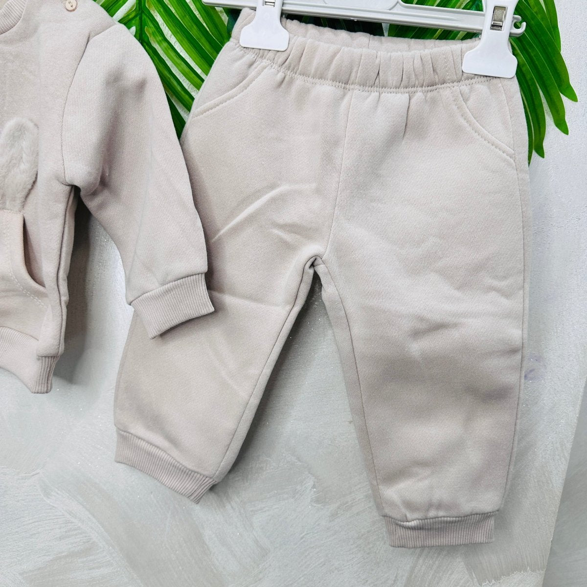 Tuta Coniglio Begie Felpata - Piccole Canaglie - PC22631