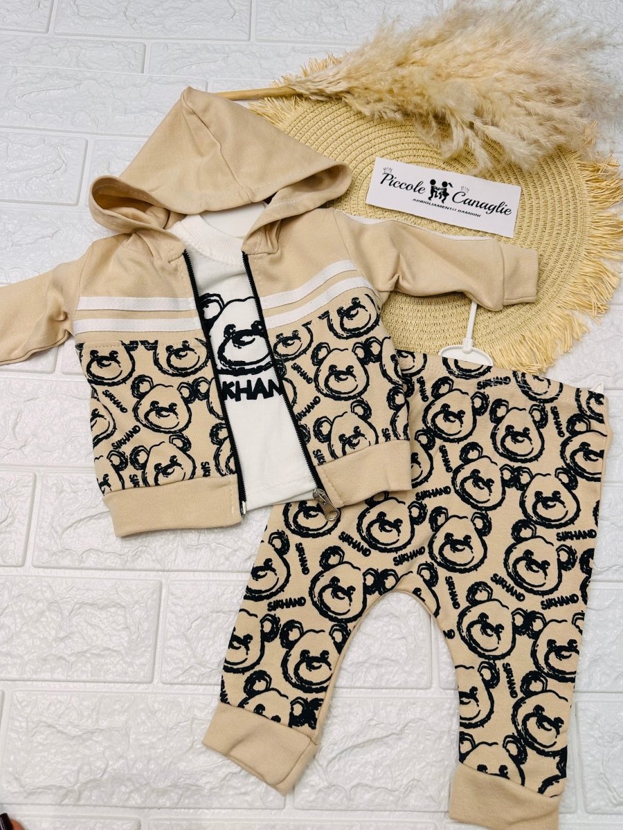 Tuta Cotone Neonato 24375 - Piccole Canaglie - PC25188