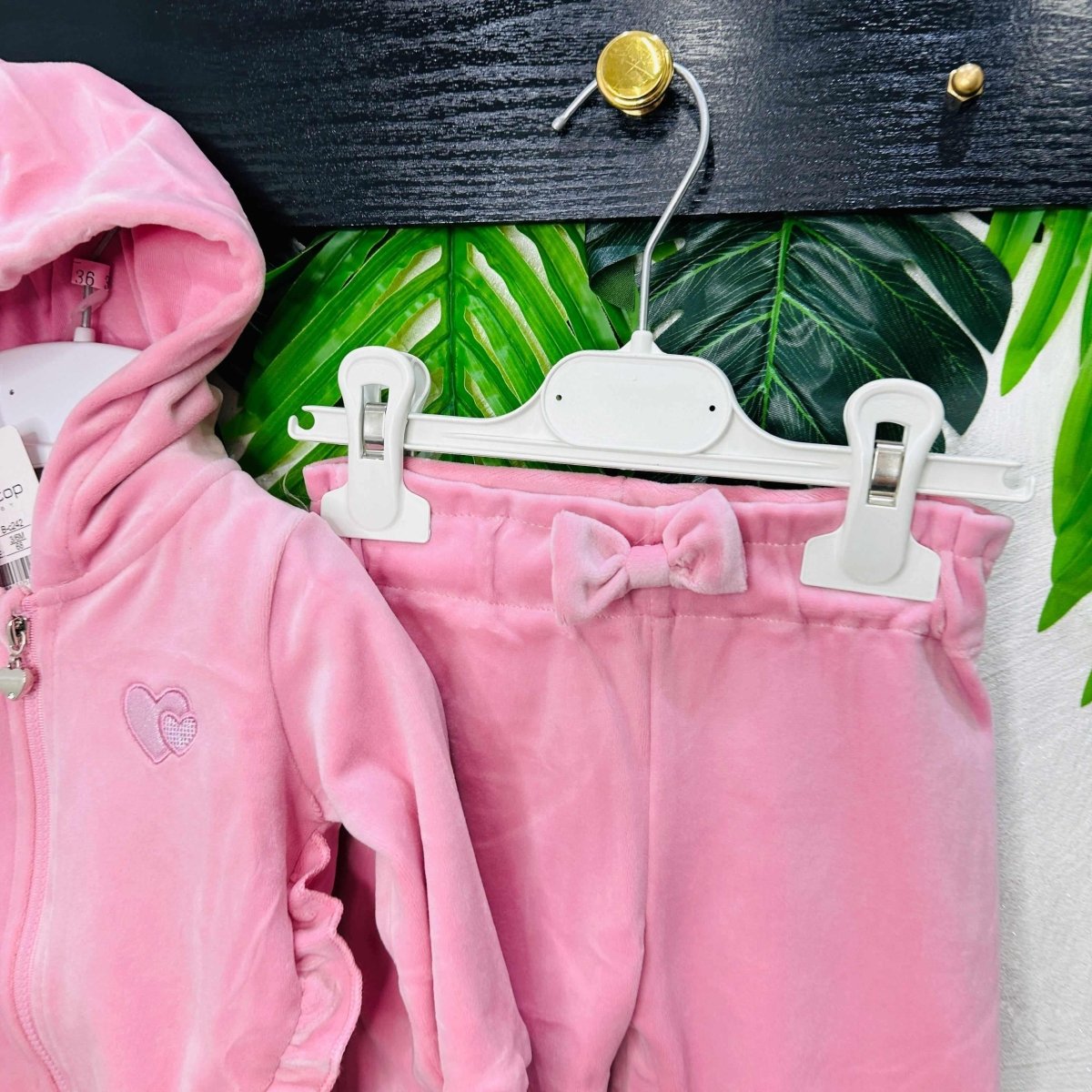 Tuta cuoricini Rosa - Piccole Canaglie - PC22249