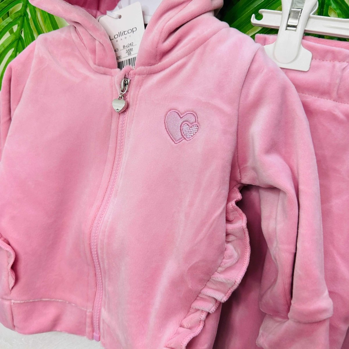 Tuta cuoricini Rosa - Piccole Canaglie - PC22249