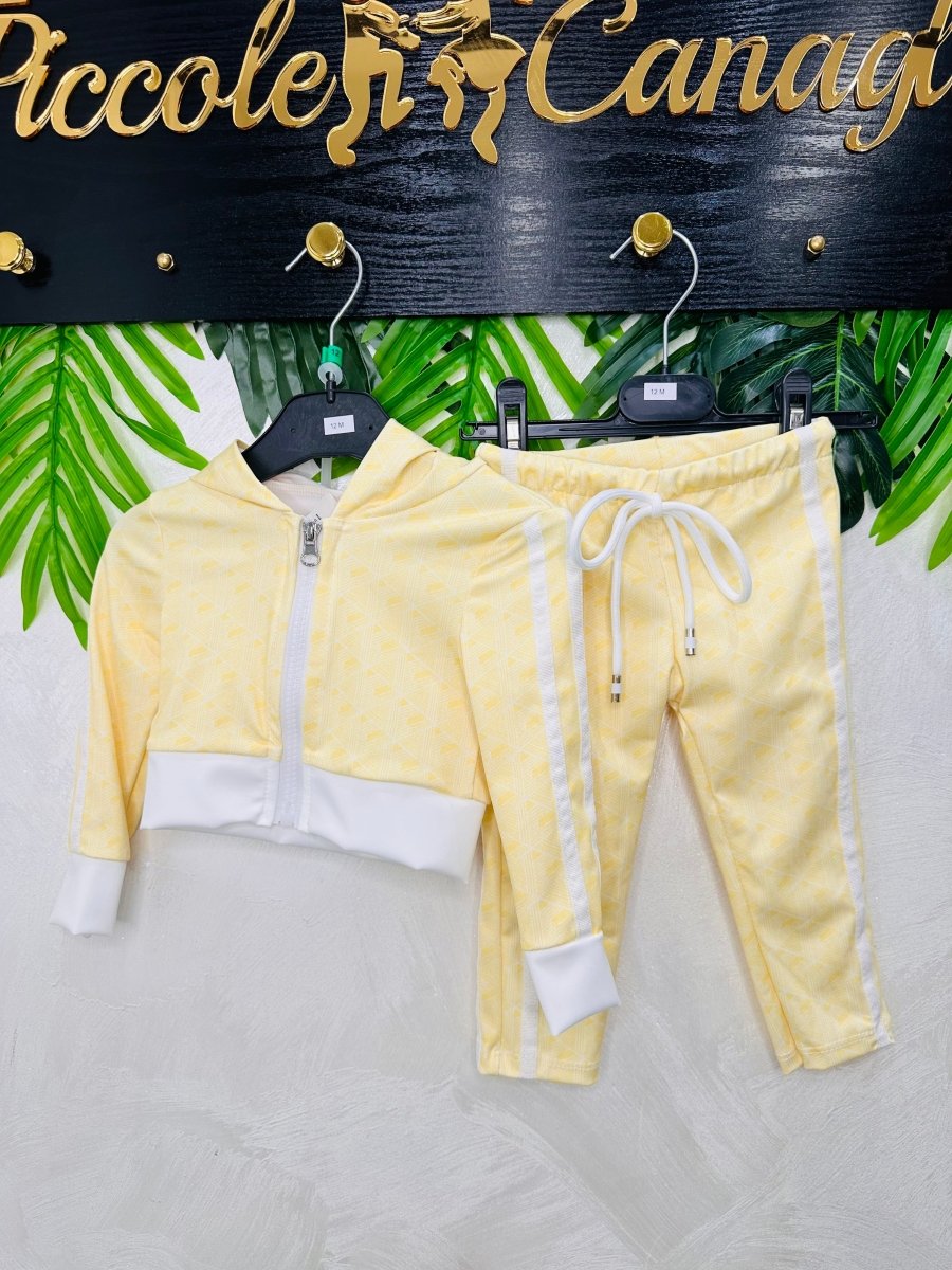 Tuta Elasticizzata Baby Giallina 20560 - Piccole Canaglie - PC25415