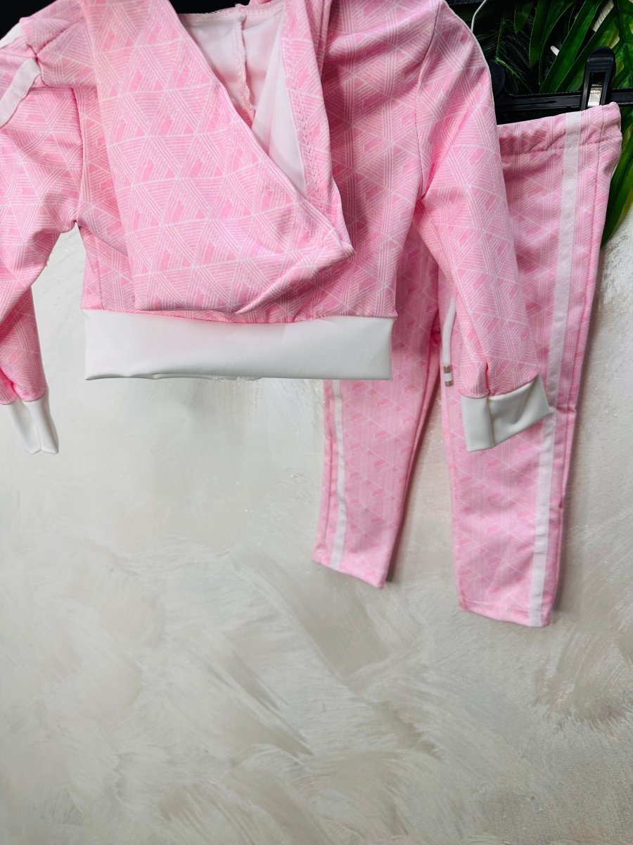 Tuta Elasticizzata Baby Rosa 20560 - Piccole Canaglie - PC25420