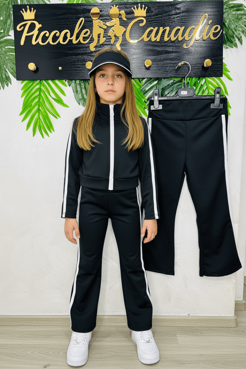 Tuta Elasticizzata Very Nera 20535 - Piccole Canaglie - PC25379