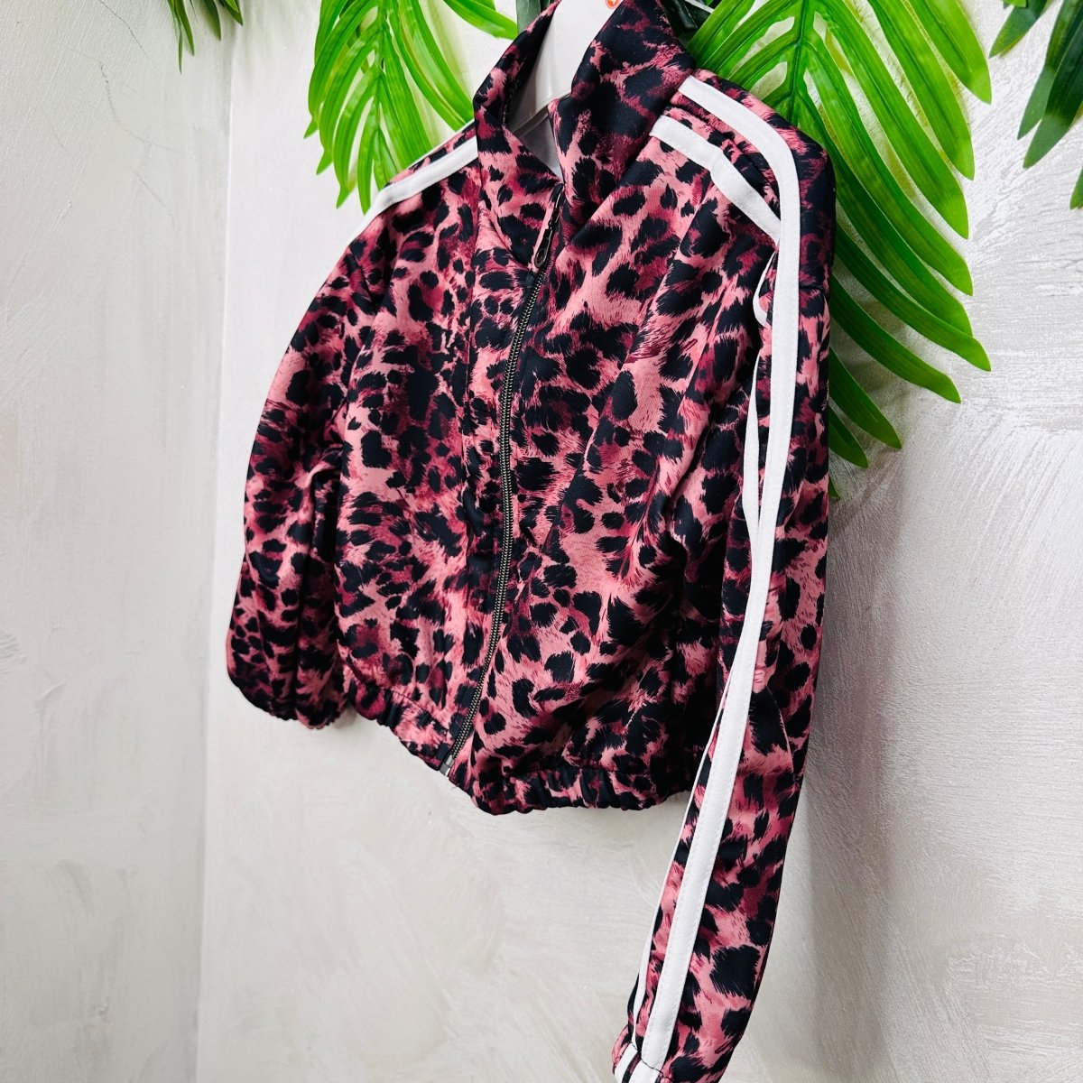 Tuta Felpata Animalier Rosa - Piccole Canaglie - PC23010