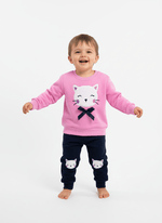 Tuta Felpata Gattina - Piccole Canaglie - PC24188