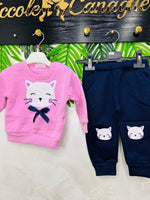 Tuta Felpata Gattina - Piccole Canaglie - PC24194