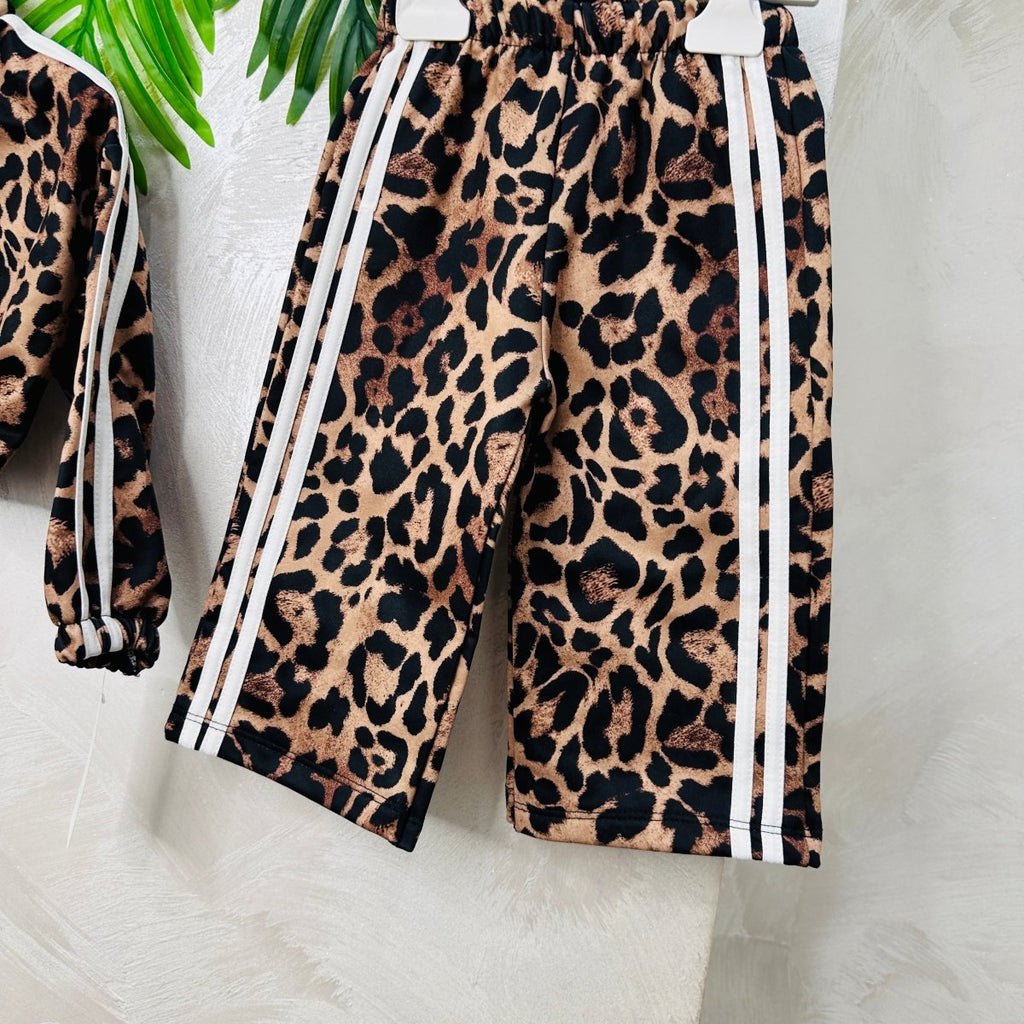 Tuta felpata leopardata - Piccole Canaglie - PC23053