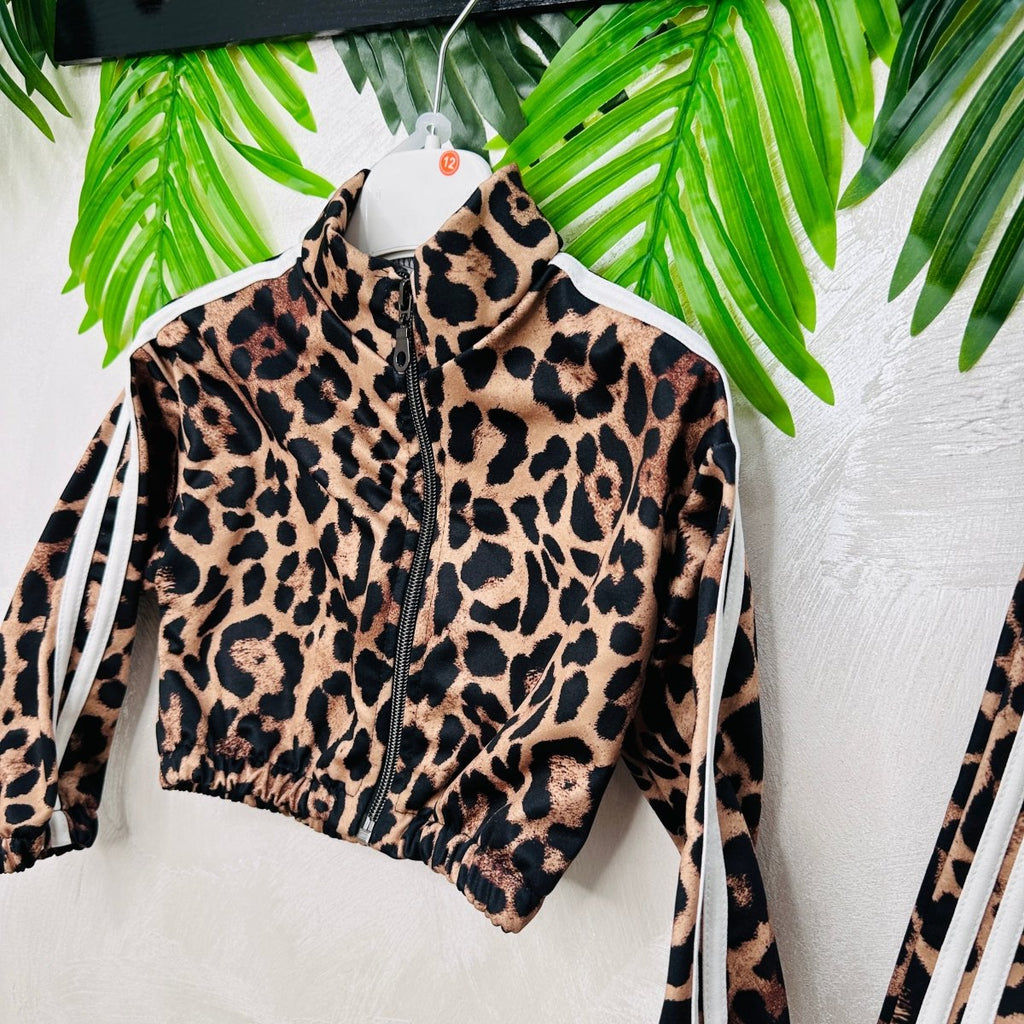 Tuta felpata leopardata - Piccole Canaglie - PC23053