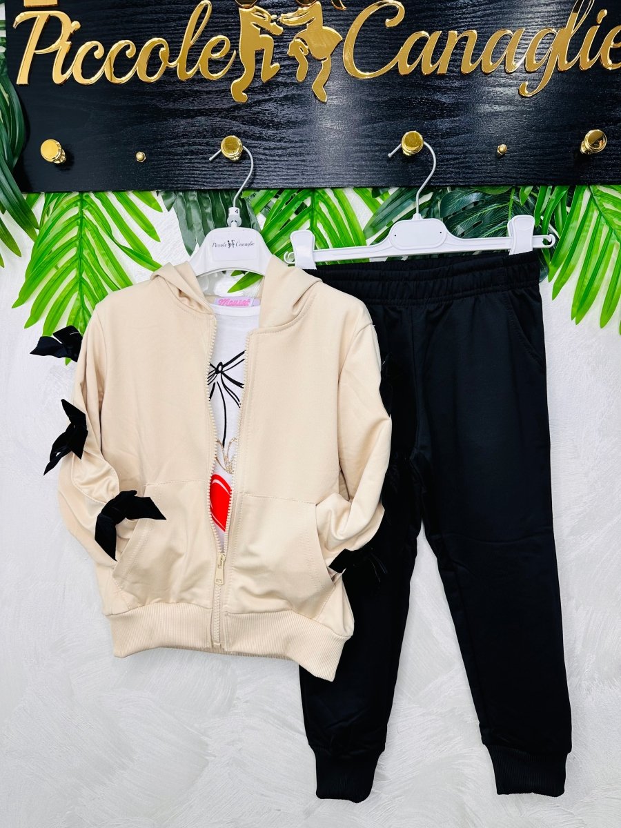 Tuta Fiocchetto Beige 665 - Piccole Canaglie - PC25601