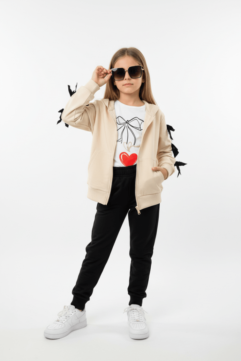 Tuta Fiocchetto Beige 665 - Piccole Canaglie - PC25601