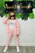 Tuta Fiocchetto Rosa 665 - Piccole Canaglie - PC25611