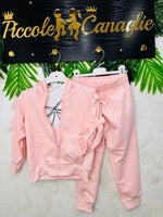 Tuta Fiocchetto Rosa 665 - Piccole Canaglie - PC25611