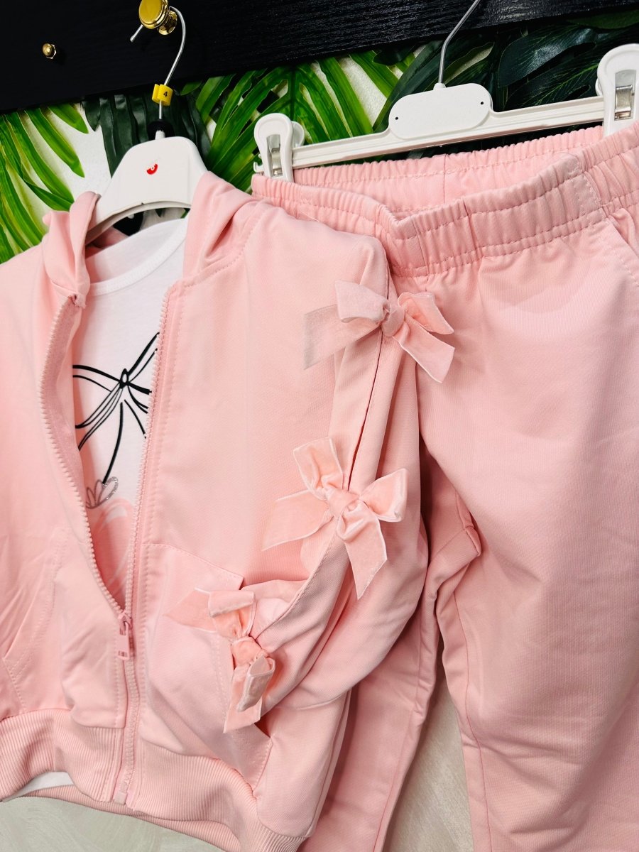 Tuta Fiocchetto Rosa 665 - Piccole Canaglie - PC25611