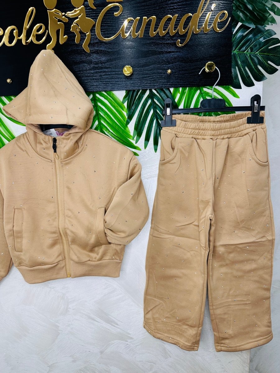 Tuta Galaxy Felpata biscotto - Piccole Canaglie - PC23490