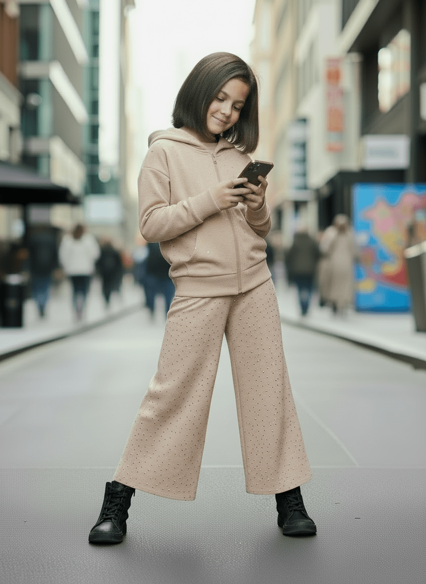 Tuta Galaxy Felpata biscotto - Piccole Canaglie - PC23490