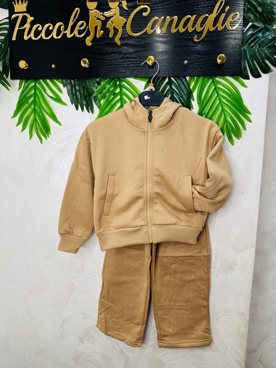 Tuta Galaxy Felpata biscotto - Piccole Canaglie - PC23490