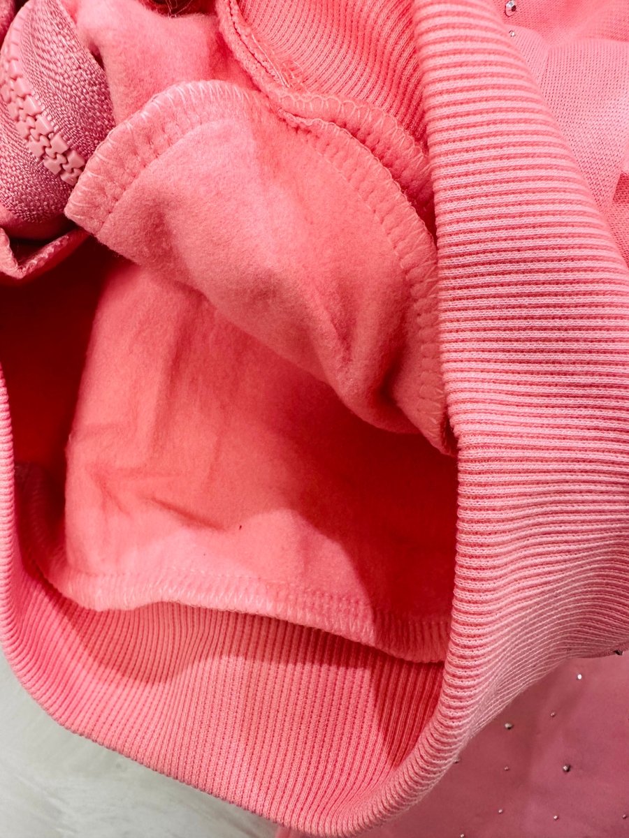 Tuta Galaxy Felpata Rosa - Piccole Canaglie - PC23478