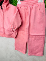 Tuta Galaxy Felpata Rosa - Piccole Canaglie - PC23478