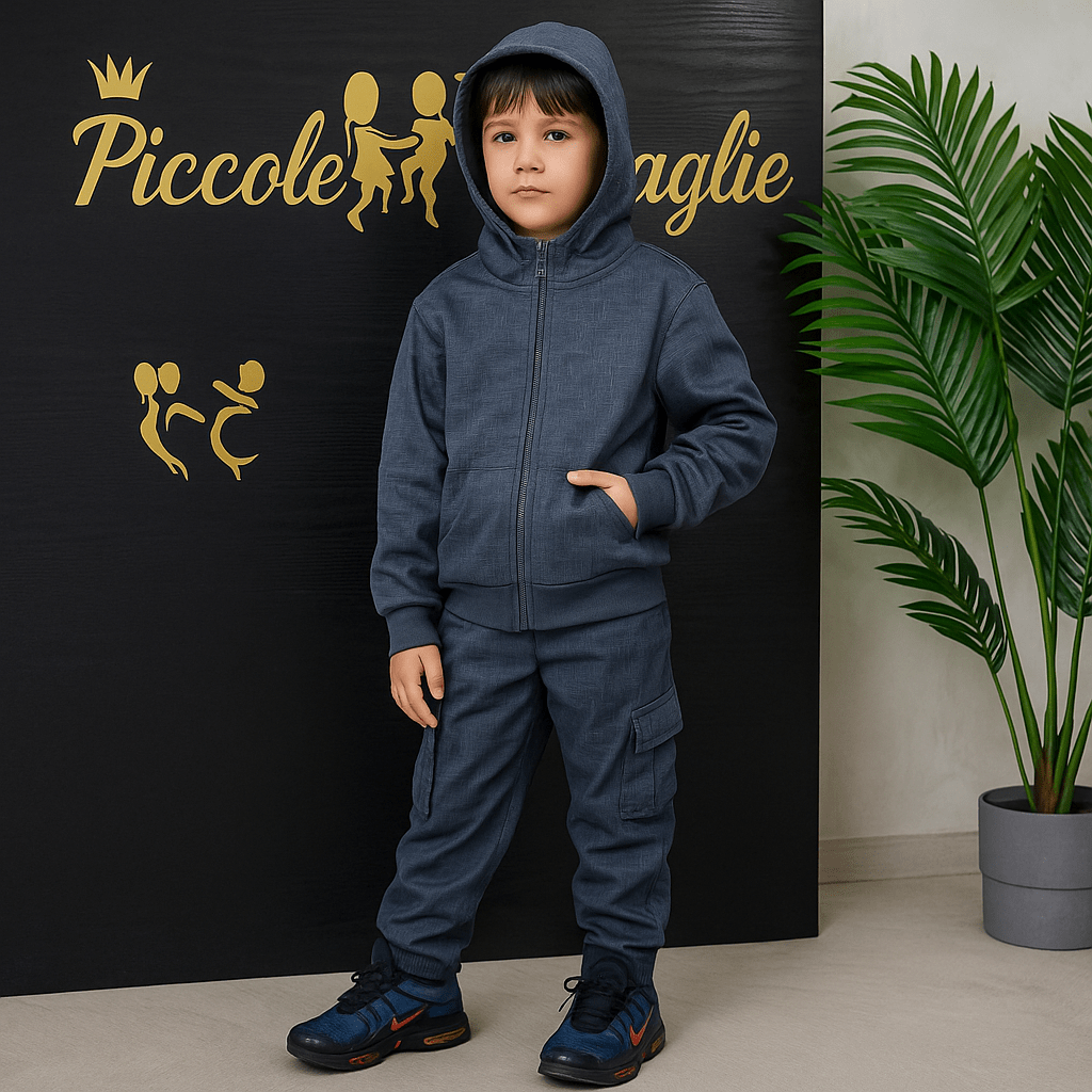 Tuta Grafica Grigia - Piccole Canaglie - PC22564