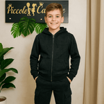 Tuta Grafica Nera - Piccole Canaglie - PC22570