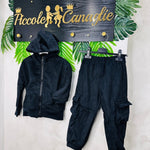 Tuta Grafica Nera - Piccole Canaglie - PC22570