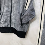 Tuta Hand Some Effetto Jeans Nera - Piccole Canaglie - PC22886