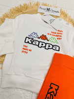 Tuta Kappa Arancio In Cotone - Piccole Canaglie - PC25839