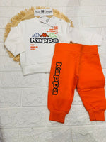 Tuta Kappa Arancio In Cotone - Piccole Canaglie - PC25839