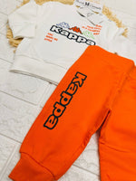 Tuta Kappa Arancio In Cotone - Piccole Canaglie - PC25839