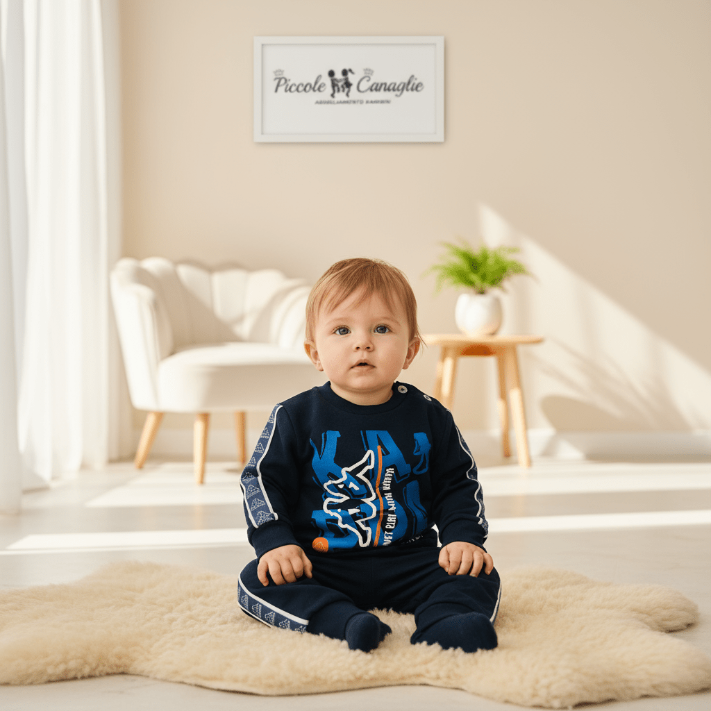 Tuta Kappa Blue - Piccole Canaglie - PC22401