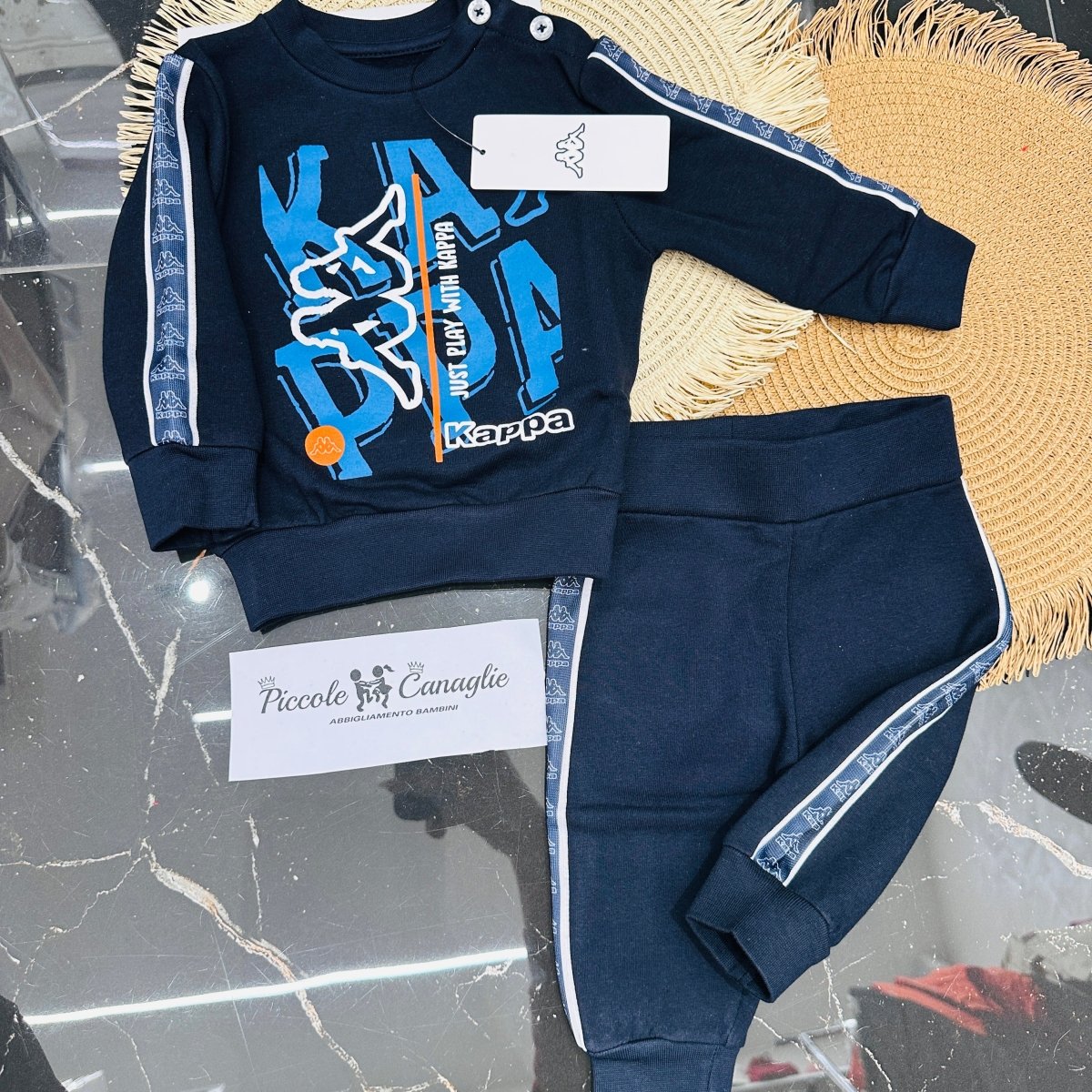 Tuta Kappa Blue - Piccole Canaglie - PC22401