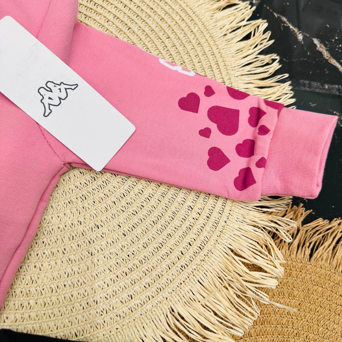Tuta Kappa Cuori Rosa - Piccole Canaglie - PC22416