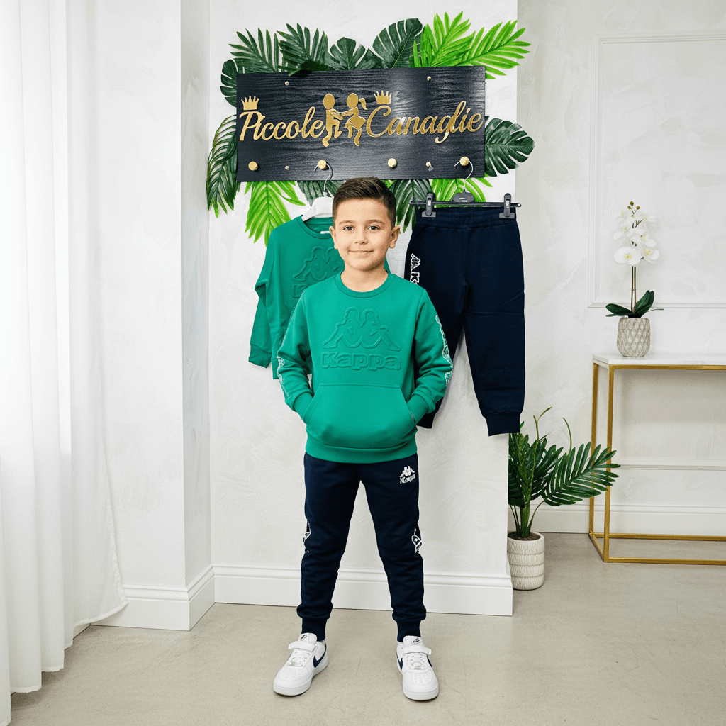 Tuta Kappa Green - Piccole Canaglie - PC22429