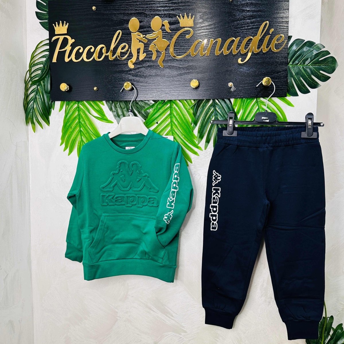 Tuta Kappa Green - Piccole Canaglie - PC22429