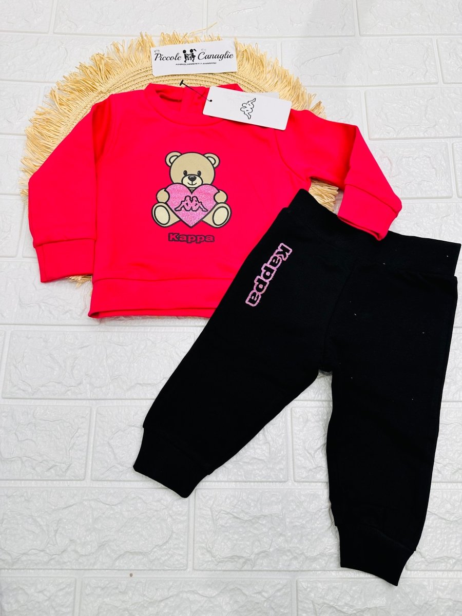 Tuta Kappa Orsetta In Cotone - Piccole Canaglie - PC25836