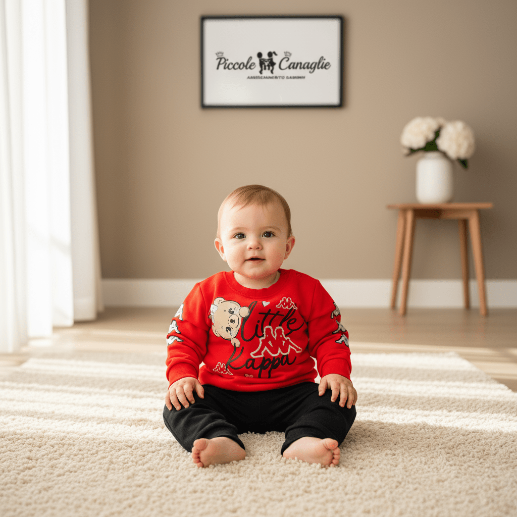 Tuta Kappa Orsetta rossa - Piccole Canaglie - PC22447