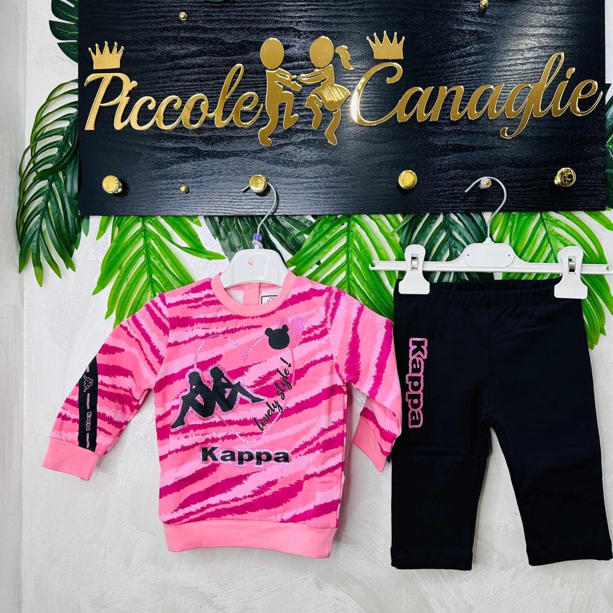 Tuta Kappa Quartz Pink - Piccole Canaglie - PC22453