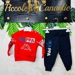 Tuta Kappa Red Goji - Piccole Canaglie - PC22457