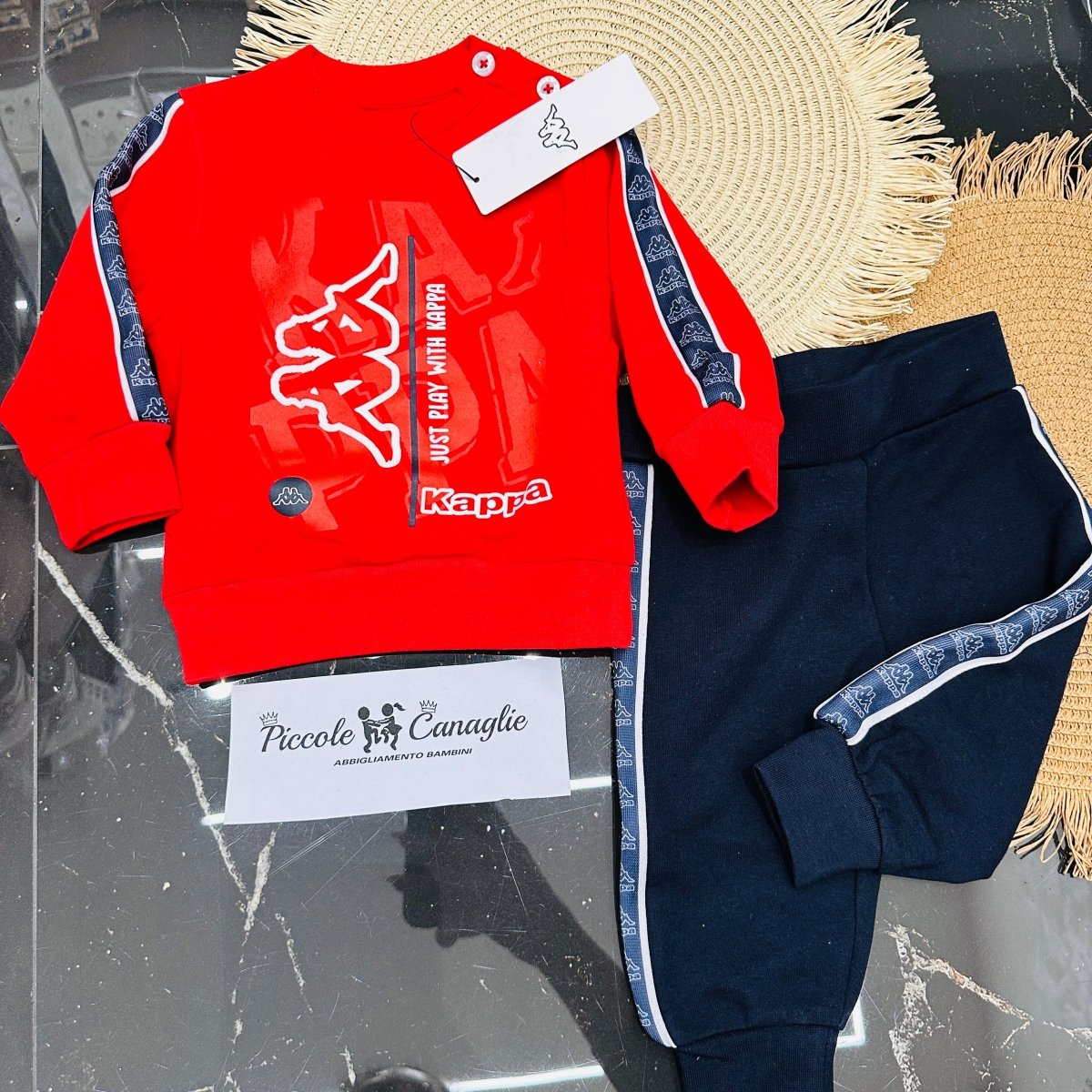 Tuta Kappa Rossa - Piccole Canaglie - PC22461