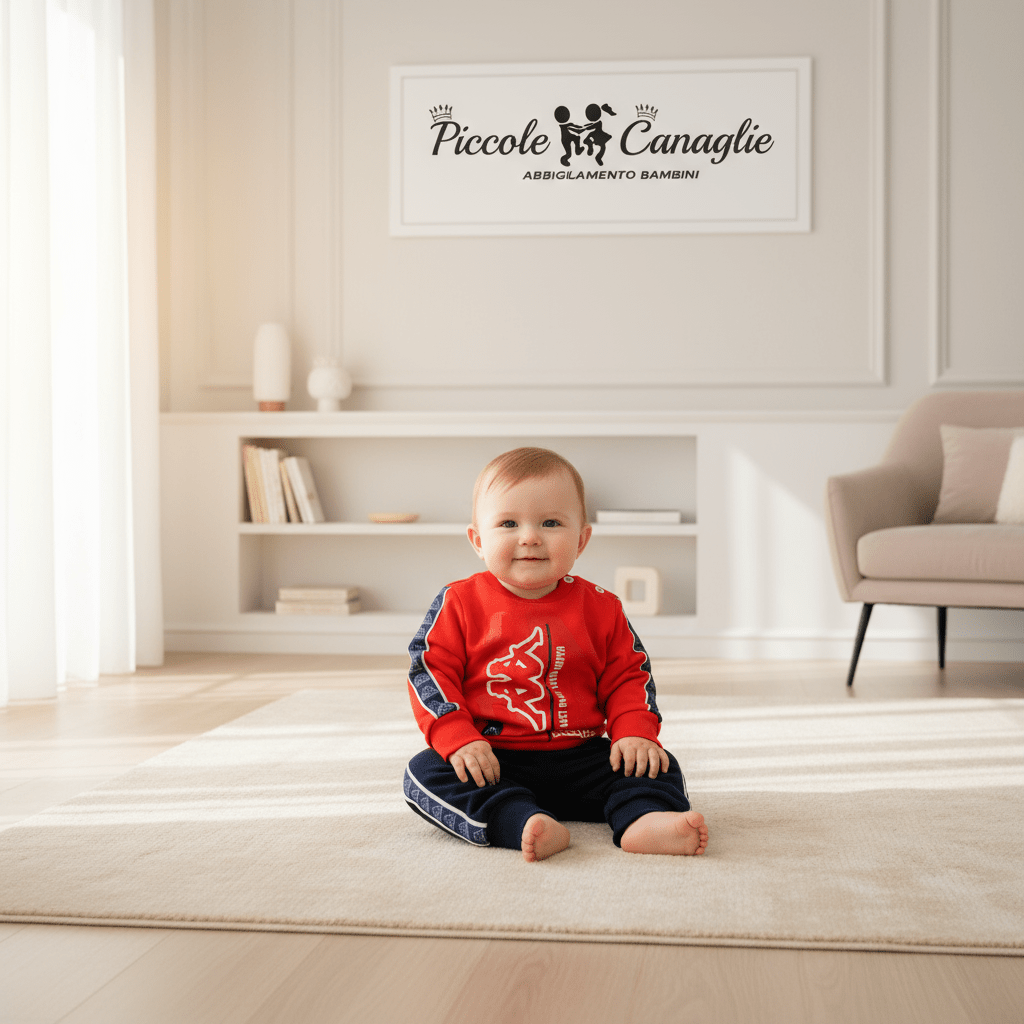 Tuta Kappa Rossa - Piccole Canaglie - PC22461