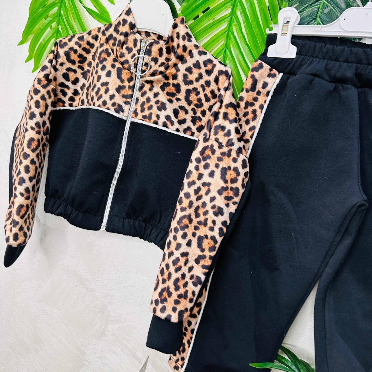 Tuta Leopardata e nera - Piccole Canaglie - PC22156