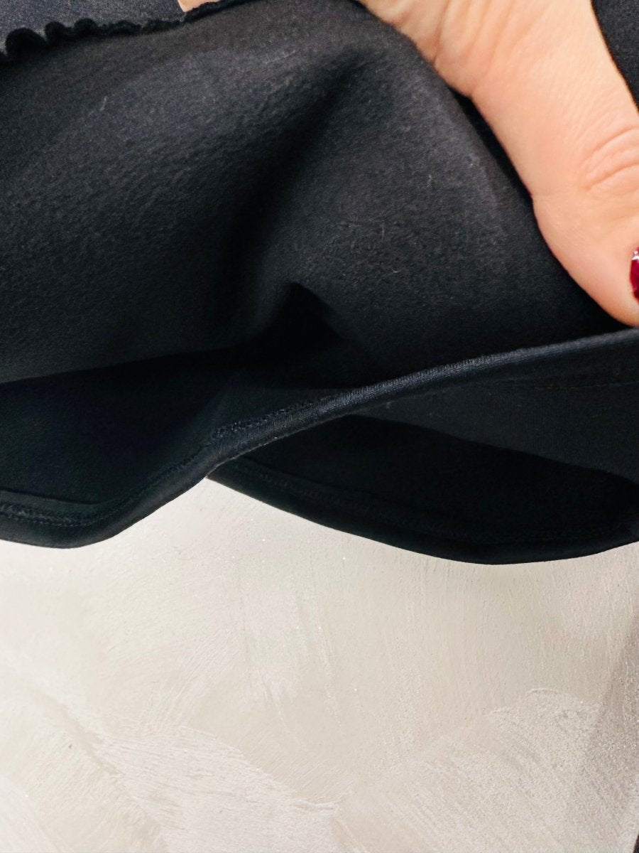 Tuta linea track suit felpata nera - Piccole Canaglie - PC23591