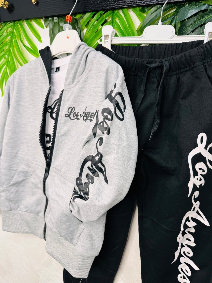 Tuta Los Angeles Grigia 1383 - Piccole Canaglie - PC25653