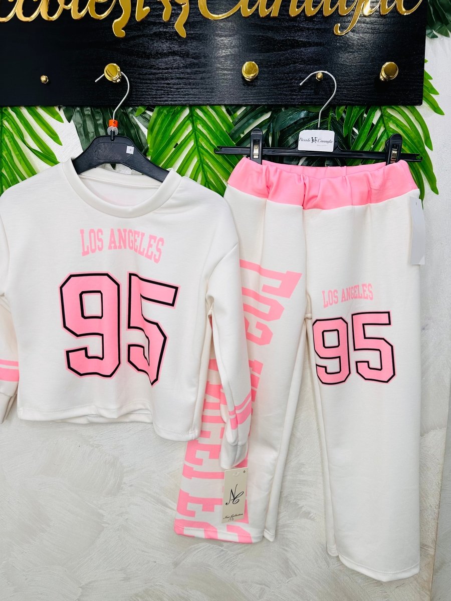 Tuta Los Angeles Panna 11581 - Piccole Canaglie - PC25391